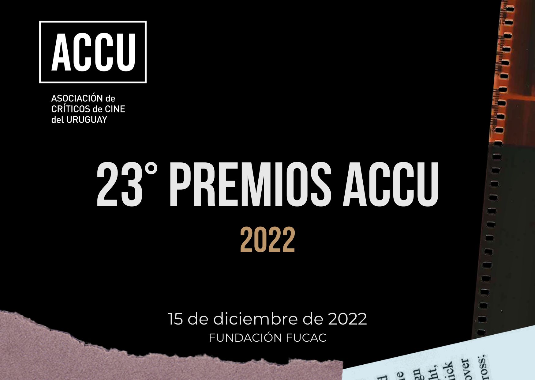 23° Premios ACCU